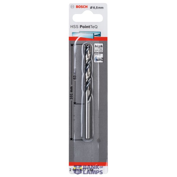 HSS Twist Drill Bit PointTeQ 6.5mm 1 pcs. image 2