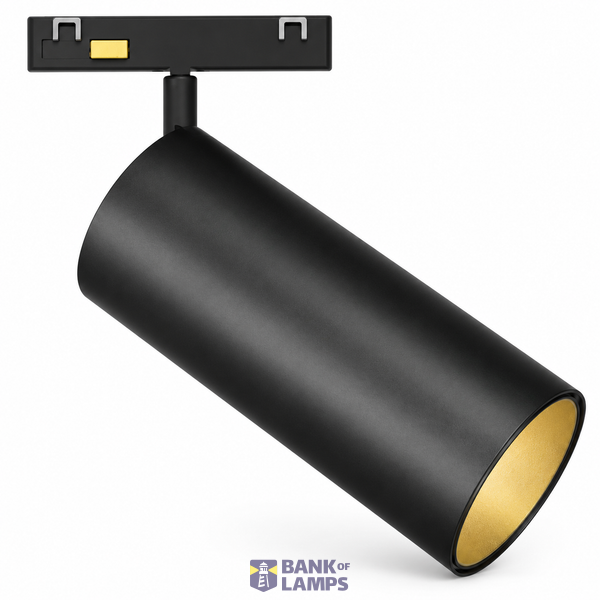 5mm Magnetic Track Spotlight 8W 24V 2700K  18°/ 24°/ 36°/ 50° CRI 97 Black image 1