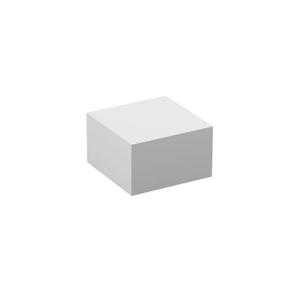 Replacement cover, plastic glass L 310 B 310 H 183 colour: white image 2