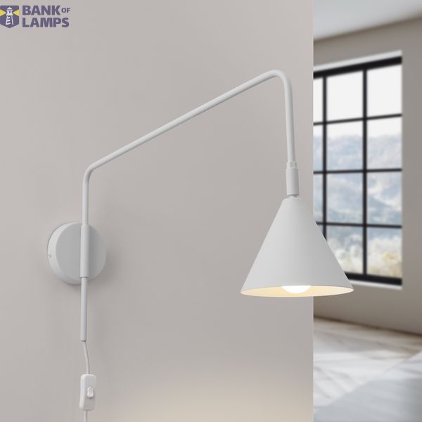 Wall lamp NOX white image 6