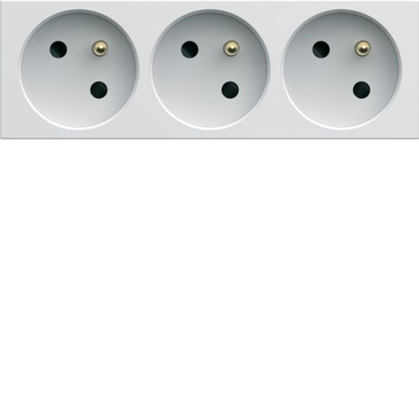 Tple socket trunk gallery 2P+E 16A pure image 1