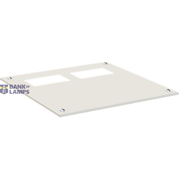 Top plate for TZ flange., WxD 610x625mm image 1