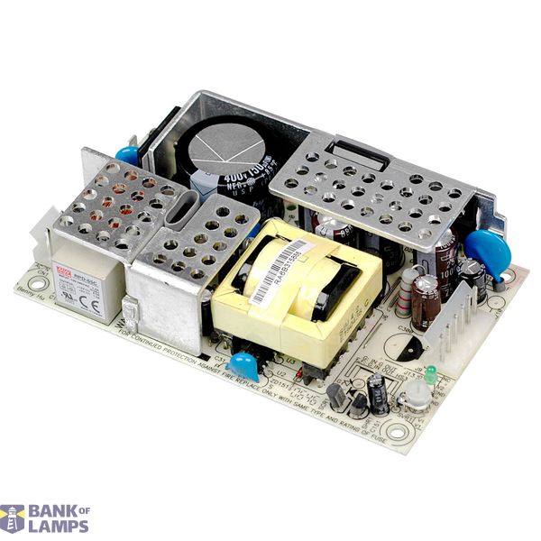 RPD-65D switching power supply, open-frame, 60W, 24V, 5V, MEAN WELL image 1