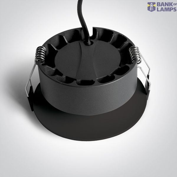 BLACK 18W CCTV IP20 230V DARK LIGHT image 1