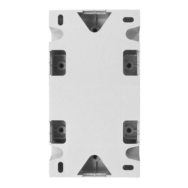 Wallmount-Box W148 x H45 x D80 mm for HSEMDR4W0F, RAL9010 image 1
