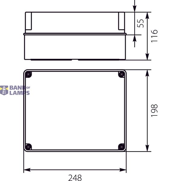 OH-4B.4 Hermetic housing with PMT4 plate image 2