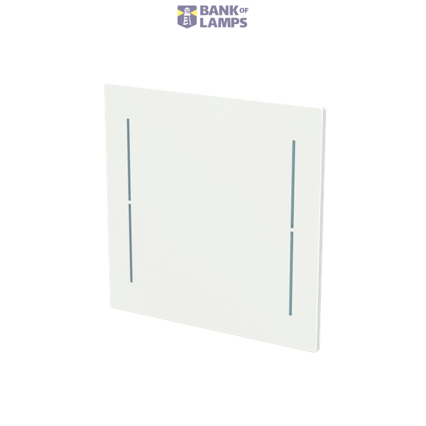 LFW/A.1.70.1-44M Cover plate studio white matt - Trevion® image 2