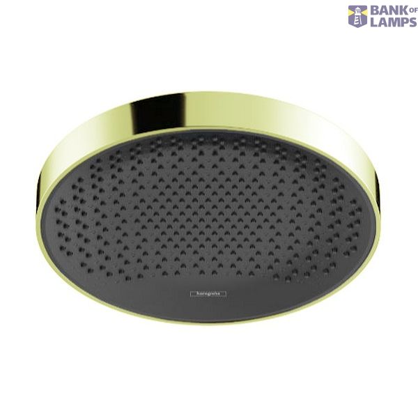 Rainfinity 360 1jet overhead shower, polished gold image 1