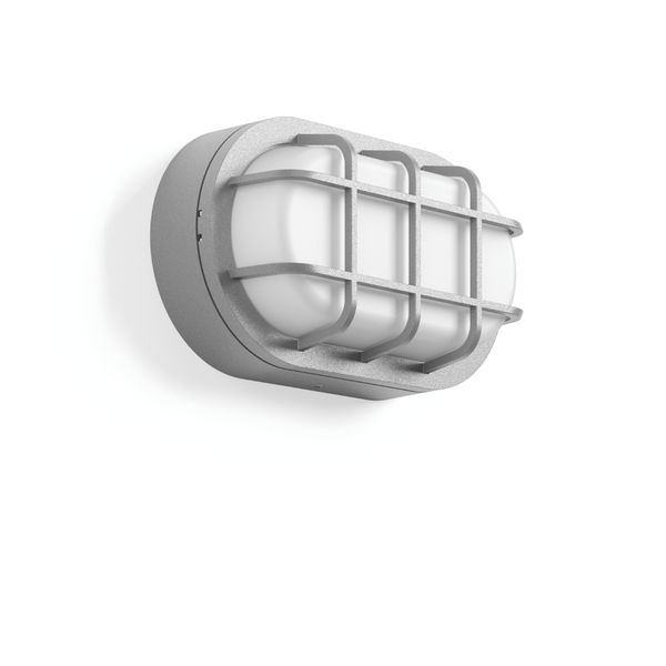 Alu-Lux oval, 12 W, 730 lm, 840, silver, Phase-cut Ceiling and wall lu image 2