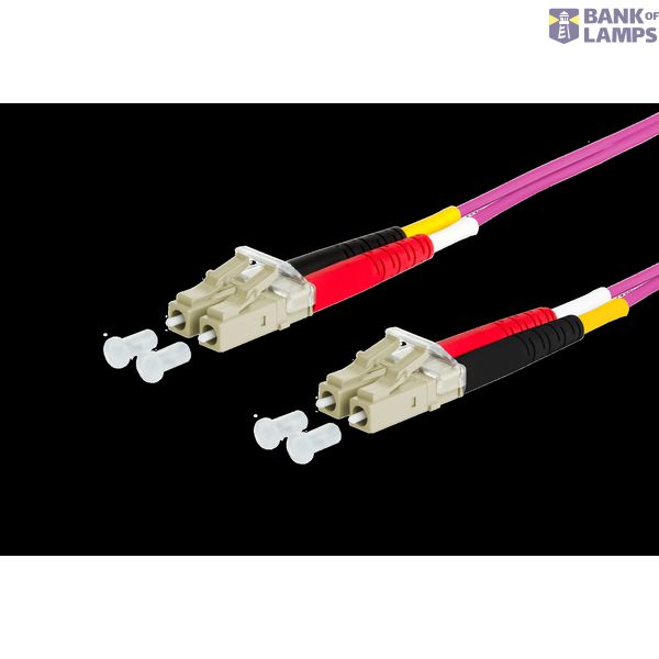 OpDAT patch cord LC-D/LC-D OM4, 25.0 m image 2