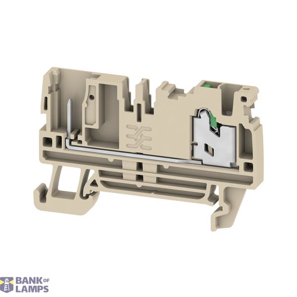 Pluggable terminal, SNAP IN, dark beige, 2.5 mm², 24 A, Number of conn image 1