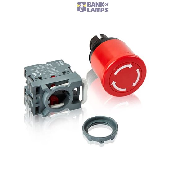 STOP BUTTON RED MPMT3-20R-02 image 1