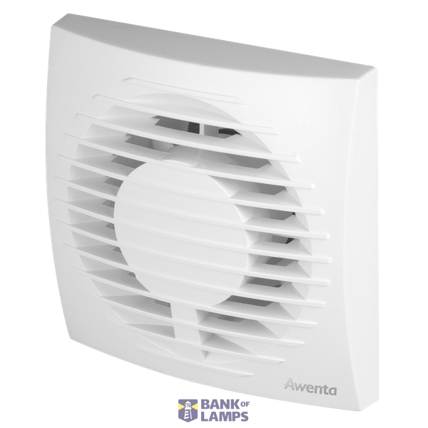 FOCUS Series fan with humidity sensor and timer. Housing outlet length 50 mm only image 1