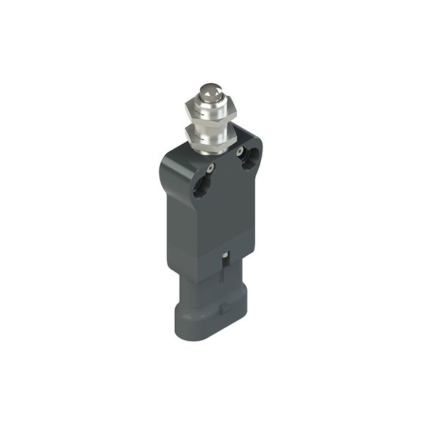 Modular prewired switch with plunger with M12 threaded bearing image 1
