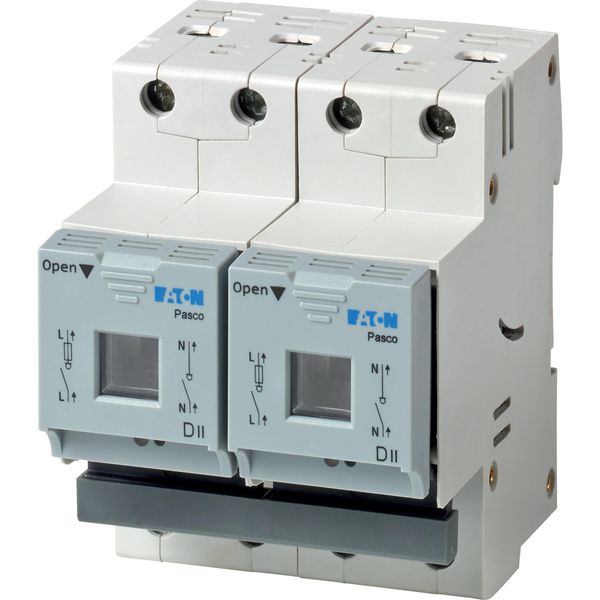 Fuse switch-disconnector, LPC, 25 A, service distribution board mounting, 2 pole, DII image 14
