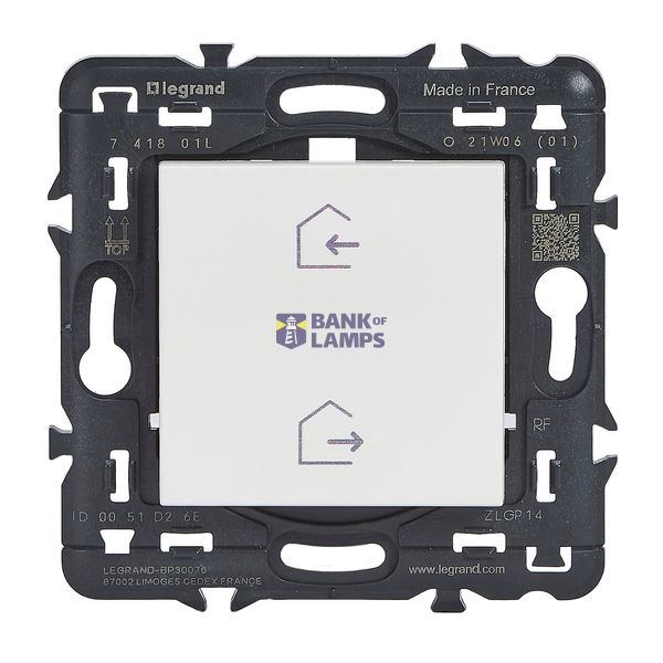 WIRELESS BATTERYLESS CONTROL MASTER SWITCH HOME / AWAY REPEATER VALENA image 3