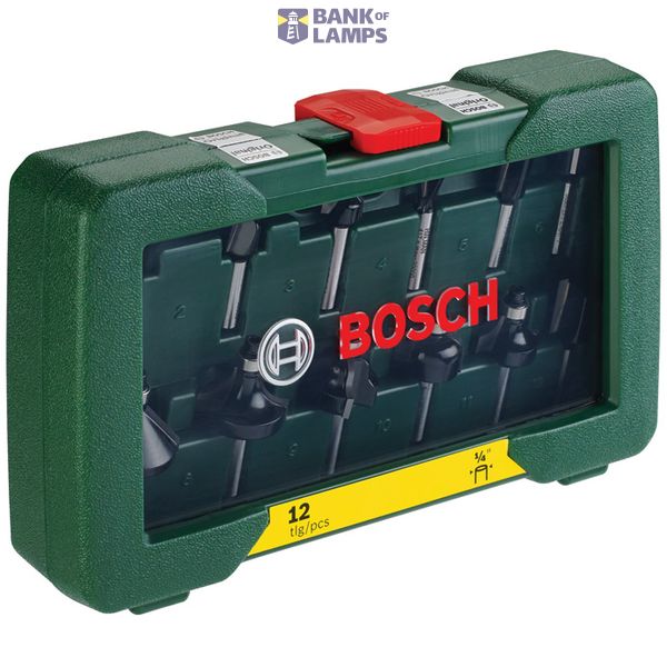 Router Bit Set 1/4" shank of 15 PCS image 1