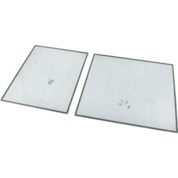 XSPBU1008-64-S Bottom plate, galvanized, divided 6/4, PIFT, for, WxD=1000x800mm, up to IP55 image 2