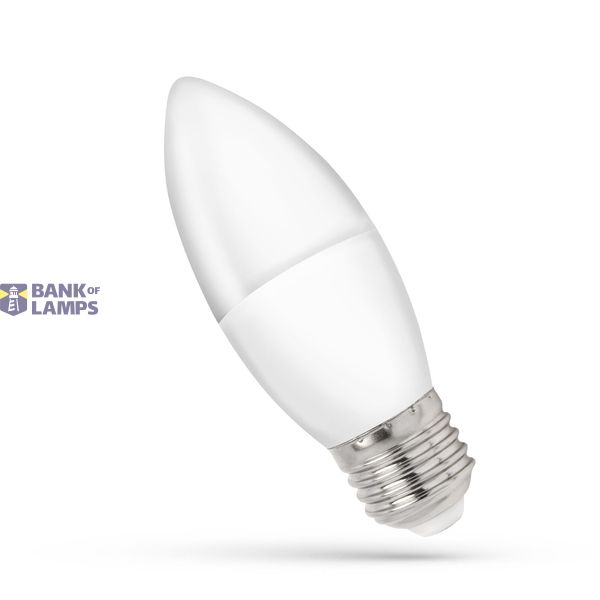 LED CANDLE C37 E-27 230V 4W NW SPECTRUM image 1