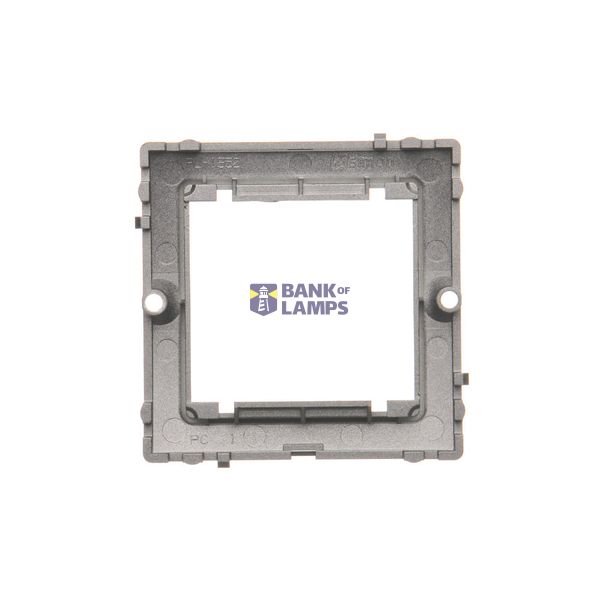 Two-way switch with LED illumination without pictogram, (module), 10AX, quick connection, white image 1