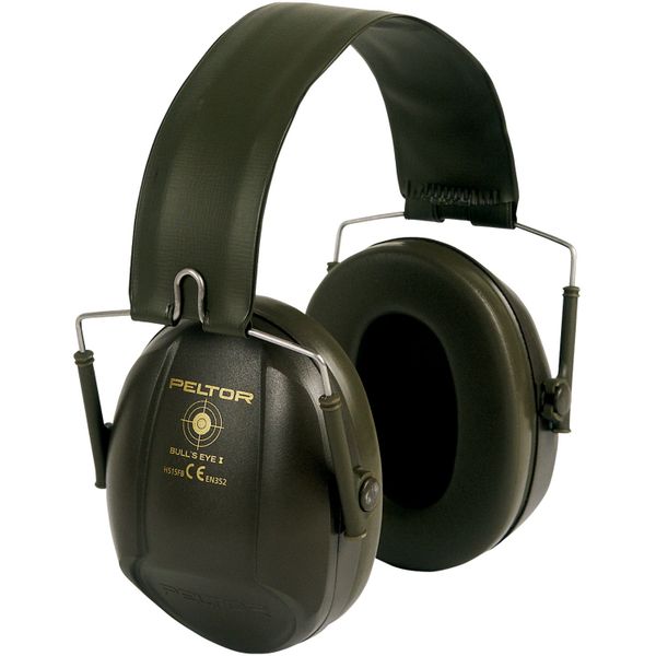 3M™ PELTOR™ Bull's Eye™ I Earmuffs, Green, Foldable, H515FB-516-GN image 1