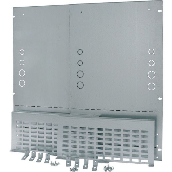 XTPPCAVC2-H700W500 2x Auxilliary compartment (cable area), HxW=700x500mm image 3