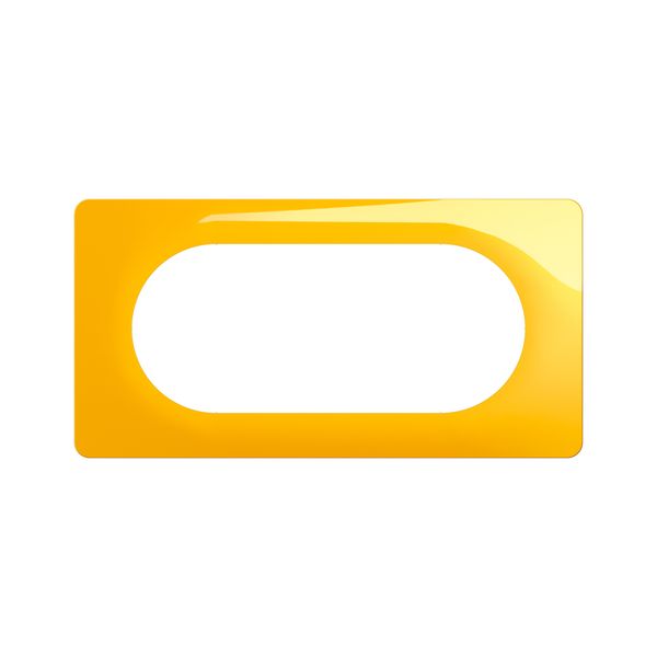 PLATE 2G LARGE SAFFRON YELLOW image 4