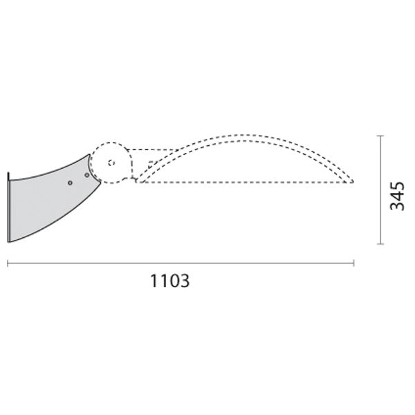 KYRO AO399-96 KYRO 2 WAND STEUN image 1