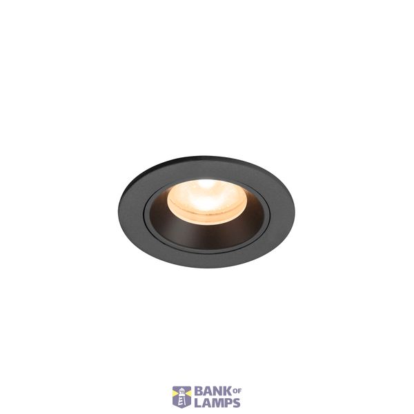 NUMINOS© XS recessed ceiling light 2700K 55ø IP20 round bl image 1
