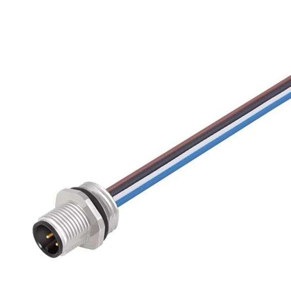 Built-in plugs, M12, Mounting thread: PG 9, Number of poles: 8, Strand / cable length: image 2