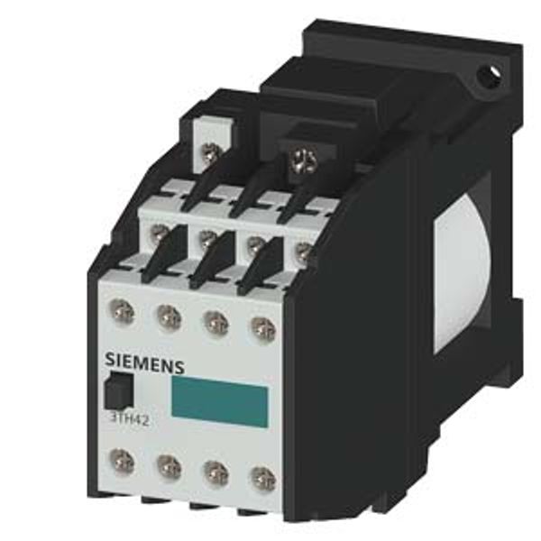 Contactor relay 80E, EN50011 8 NO, 24 V DC image 1