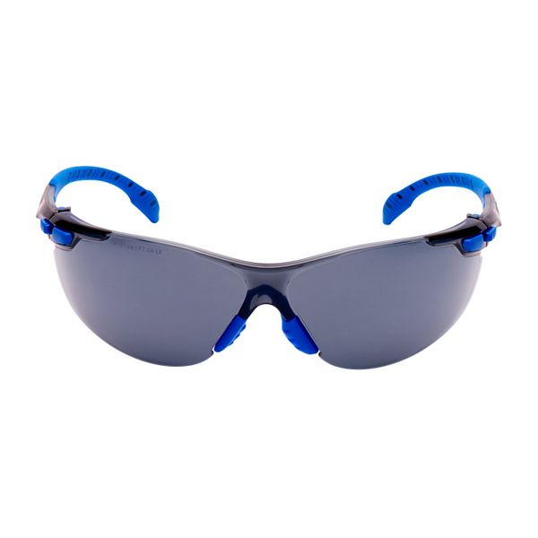 3M™ Solus™ 1000 Safety Glasses, Blue/Black frame, Scotchgard™ Anti-Fog image 9