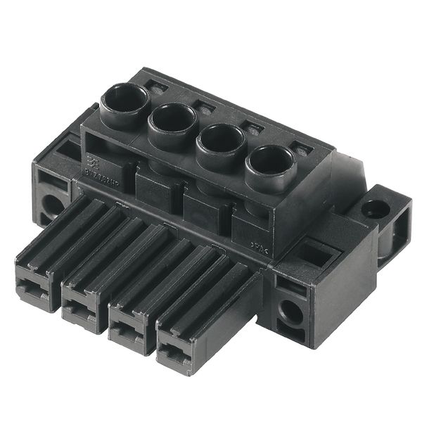 PCB plug-in connector, female plug, 7.62 mm, Number of poles: 6, 180°, Clamping yoke connection, Clamping range, max. : 10 mm², Box image 3