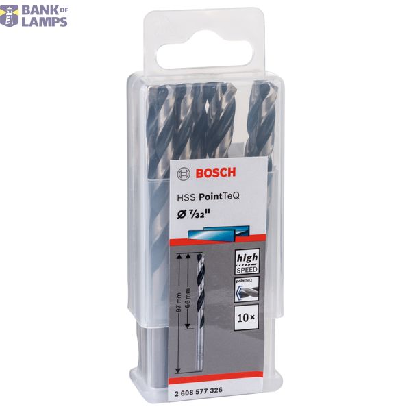HSS Twist Drill Bit PointTeQ 7/32", 10 pcs. image 2