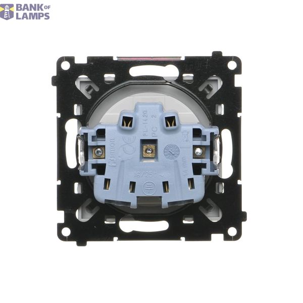 Temperature regulator with dispaly, with outer sensor, anthracite, metalic image 1