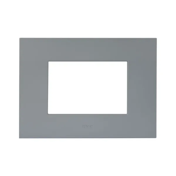 SMART EASY S44 TECHNOPOLYMER PLATE, GREY COLOUR - MATT FINISH - 3 MOD. image 1