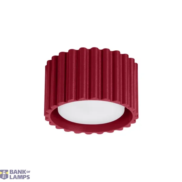 Ceiling lamp AURA 1 burgundy Gx53 image 1