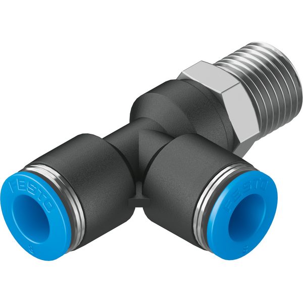 QSTL-1/4-8-50 Push-in T-fitting image 1