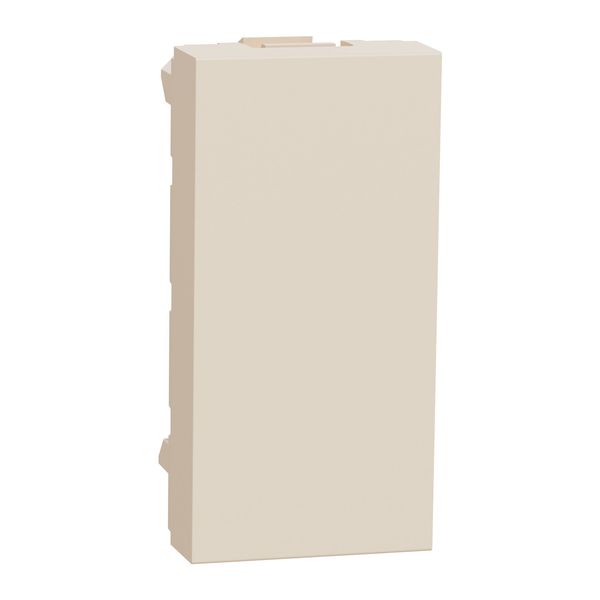 New Unica - blind cover - 1 module - beige image 1