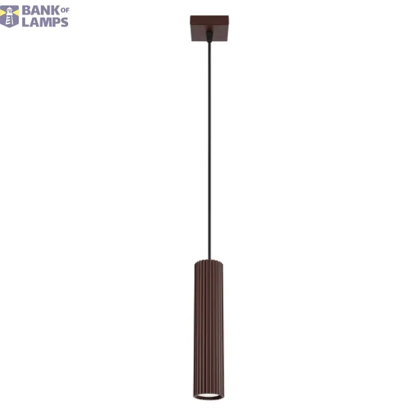 Pendant lamp KARBON 1 brown image 1