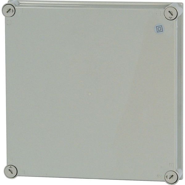 D150-CI44-RAL7035 Covers, RAL7035, HxWxD=375x375x50mm image 6