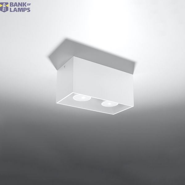 SPOT QUAD MAXI WHITE GU10 2X40W IP20 image 7