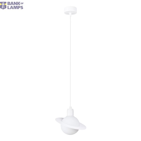Pendant lamp HYPERION 1 white image 1