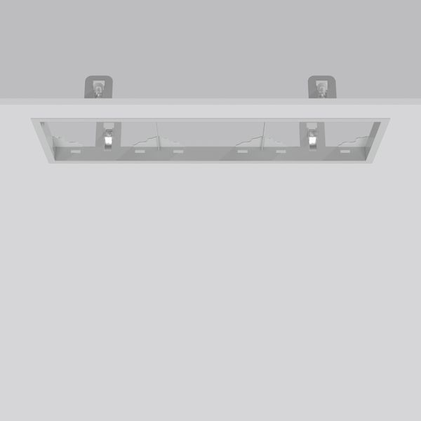 Recessed frame L 530 B 194 H 2 colour: silver image 1