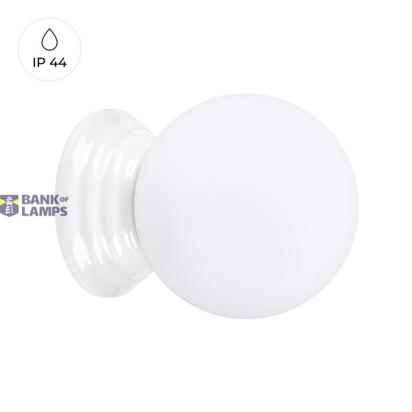 Wall lamp ZORI white IP44 image 5