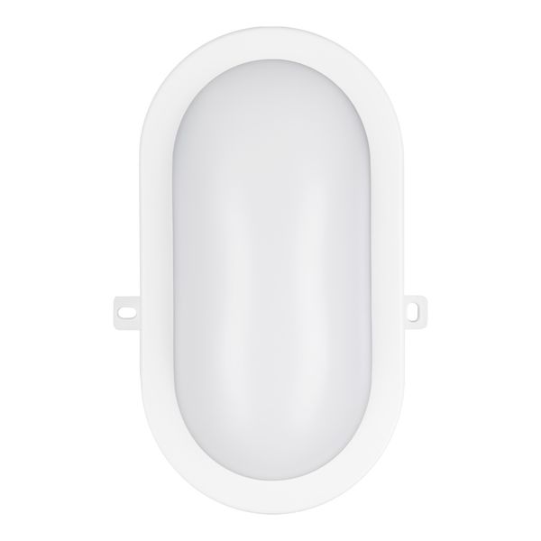 LED Bulkhead Basic 12W 3000K White Oval image 2