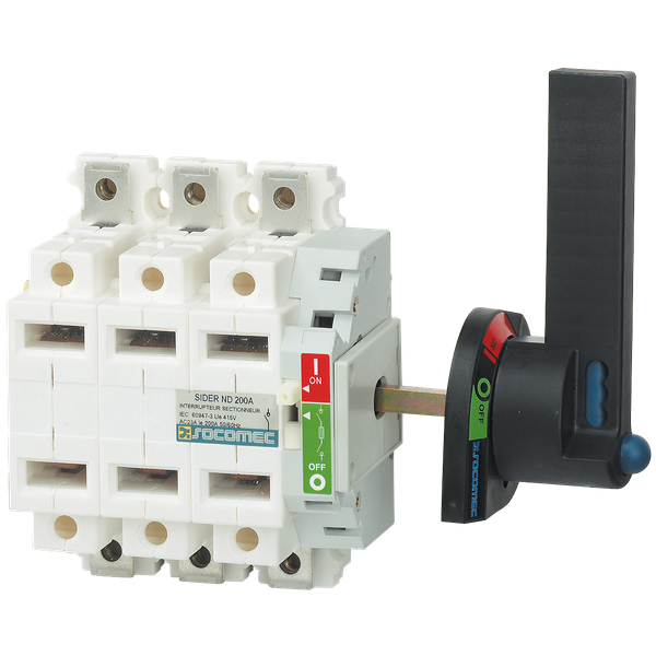 Load break switch with visible contacts  SIDER 3P 300A right side oper image 3
