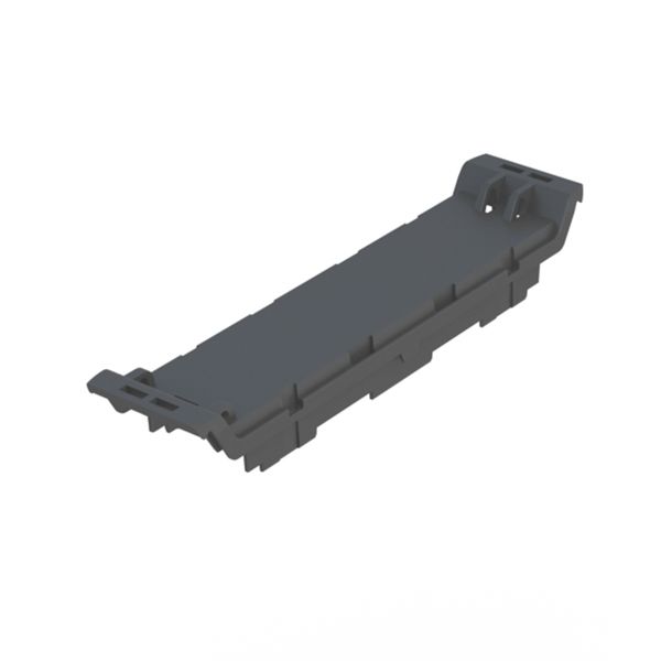 Front element, OMNIMATE Housing - series CH20M  Graphite grey, Front element, including preperation for flip cover, Width: 22.5 mm image 1