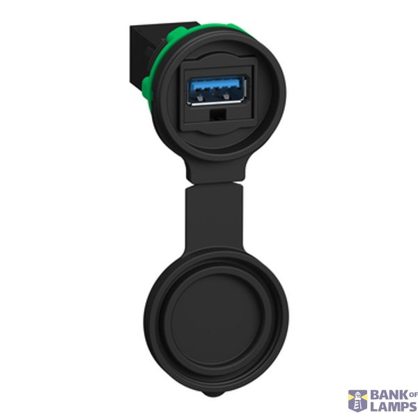 USB 3.0 interface, type A, plastic cover image 2