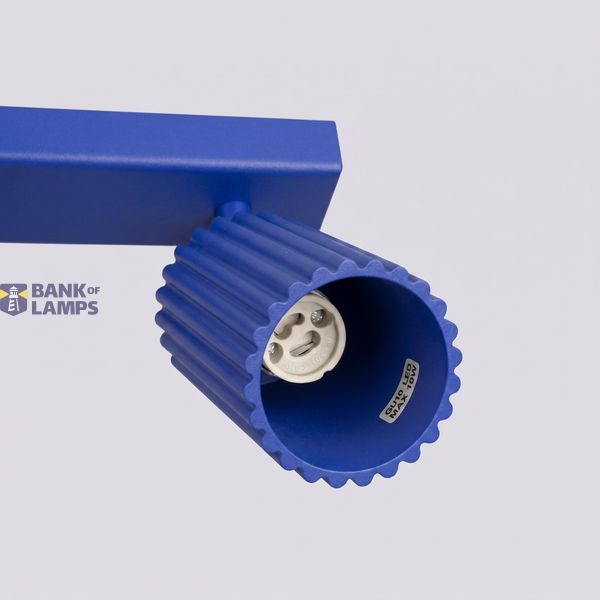 Ceiling lamp KARBON 4L ultramarine image 4